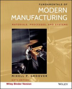 Groover Fundamentals of Modern Manufacturing 6th Edition download