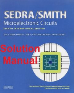 Solution Manual Microelectronic Circuits 8th International edition by Sedra & Smith