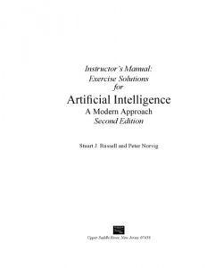 Solution Manual Artificial Intelligence Stuart Russell Peter Norvig