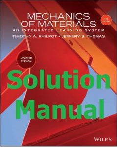 Download Solution Manual for Mechanics of Materials 4th Edition Timothy Philpot
