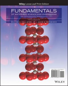 Download Fundamentals of Materials Science and Engineering 5th Edition William Callister David Rethwisch