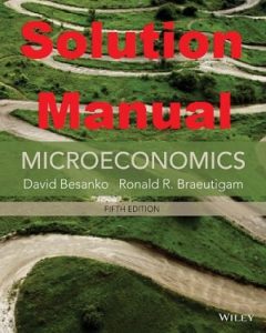 Solution Manual Microeconomics 5th edition by Besanko and Braeutigam
