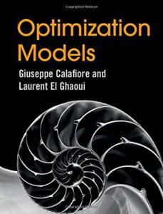 Optimization Models Giuseppe Calafiore & Laurent El Ghaoui