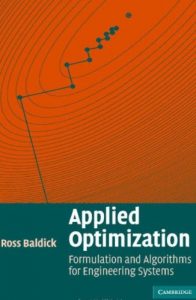 Applied Optimization - Ross Baldick