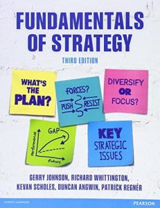 Fundamentals of Strategy 3rd edition Gerry Johnson Richard Whittington