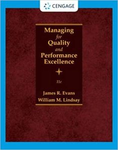 James Evans Managing for Quality and Performance Excellence 11th Edition Download