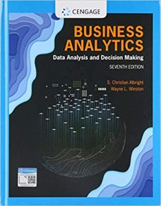 Albright and Winston Business Analytics 7th Edition Download