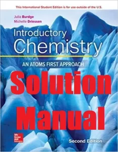 Solution Manual Introductory Chemistry 2nd Edition Julia Burdge Michelle Driessen