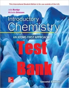Test Bank Introductory Chemistry 2nd Edition Julia Burdge Michelle Driessen