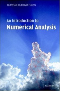 An Introduction to Numerical Analysis - Endre Suli, David F. Mayers - 444pd4mb