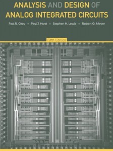 Download Analysis and Design of Analog Integrated Circuits by Gray & Hurst