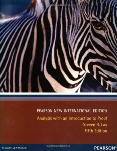 Analysis with an Introduction to Proof 5th ed- Steven R. Lay - 368pd6mb