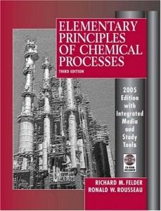 Elementary Principles of Chemical Processes 3th ed - Richard M. Felder, Ronald W. Rousseau - 712dj10mb