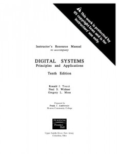 Instructor's Resource Manual to Accompany Digital Systems Principles and Applications 10th ed - Ronald J. Tocci,Neal S.Widmer-212pd9mb