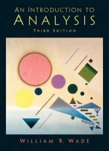 William Wade Introduction to Analysis Third Edition Download