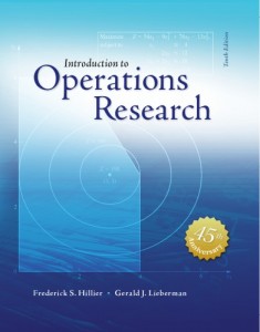 Introduction to Operations Research 10th ed -Frederick S. Hillier, Gerald J. Lieberman-1411pd19mb