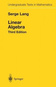 Linear Algebra 3rd ed-Serge Lang-308dj2mb