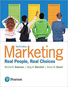 Marketing: Real People, Real Choices 9th edition Michael Solomon, Greg Marshall