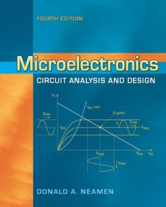 Microelectronics Circuit Analysis and Design 4th ed - Donald Neamen - 1395pd110mb