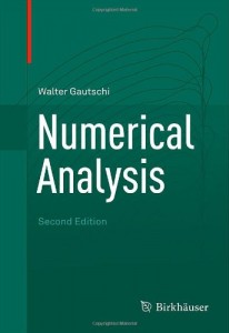 Numerical Analysis 2nd ed -Walter Gautschi-588pd3mb