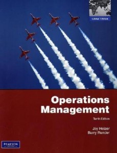 Operations Management, 10th edition Jay Heizer and Barry Render