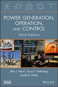 Power Generation, Operation and Control - Allen Wood, Bruce Wollenberg