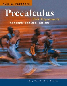 Precalculus with Trigonometry - Concepts and Applications-Paul A . Foerster - 791pd25mb
