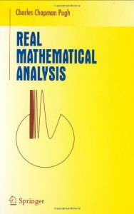 Real Mathematical Analysis - Charles Chapman Pugh