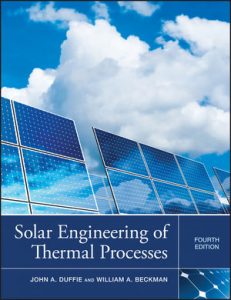 Duffie Beckman Solar Engineering of Thermal Processes Download