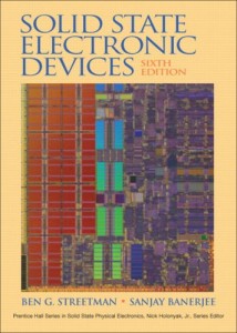 Solid State Electronic Devices, 6th Ed - Ben G. Streetman, Sanjay Kumar Banerjee - 608pd77mb