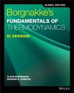 Solution Manual for Borgnakke's Fundamentals of Thermodynamics Global Edition SI Version