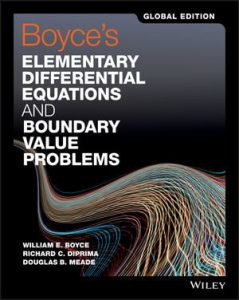 Solution Manual for Boyce's Elementary Differential Equations and Boundary Value Problems 11th Global Edition