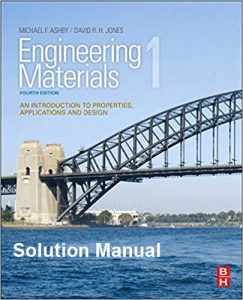 Solution Manual for Engineering Materials 1 - Michael Ashby, David Jones