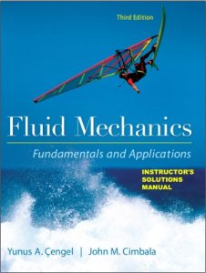 Solution Manual Fluid Mechanics 3rd edition Yunus Cengel
