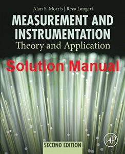 Alan Morris Measurement and Instrumentation Solution Manual