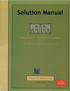 Solution Manual Probability, Random Variables, and Random Signal Principles 4th edition Peyton Peebles