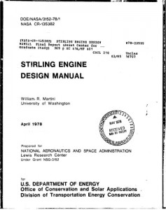 Stirling Engine Design Manual - William R. Martini - 370pd18mb