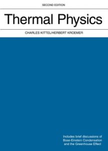 Thermal Physics 2nd edition Charles Kittel, Herbert Kroemer